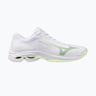 Încălțăminte de volei pentru femei Mizuno Wave Lightning Pro white/aqua gray/ambrosia