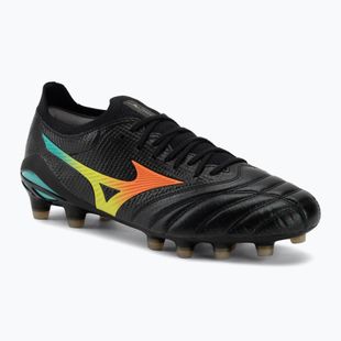 Încălțăminte de fotbal Mizuno Morelia Neo V β Japan FG black/lava orange/arcadia