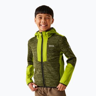 Bluză pentru copii REGATTA Dissolver X nephrite green/grenoble green/black