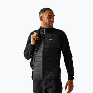 Geacă hibrid pentru bărbați Regatta Clumber Hybrid black