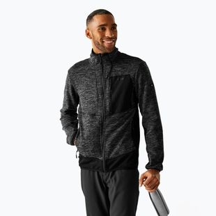 Bluză pentru bărbați REGATTA Baslinn ash marl/black