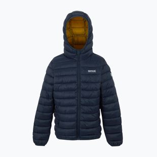 Geacă pentru copii REGATTA Hooded Marizion navy/gold flake