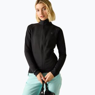 Bluză pentru femei Dare 2b Lowline Full Zip Core Stretch black