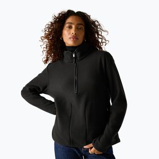 Bluză fleece pentru femei REGATTA Frankie Half Zip black