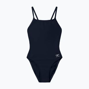 Costum de baie întreg pentru femei Speedo Solid Endurancex Strappy Back team black