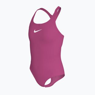 Costum de baie întreg pentru copii Nike Effortless Essential desert pink