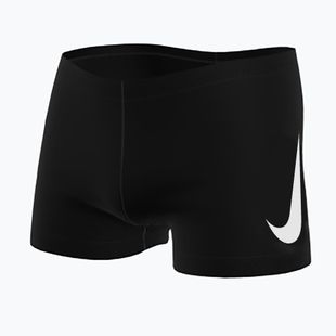 Boxeri de baie pentru băieți Nike Logo Graphic Square Leg black