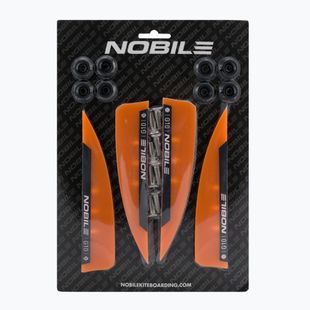 Aripioare pentru kiteboard (4 buc) Nobile 15 Fin G10 portocaliu NBL-F15-G10