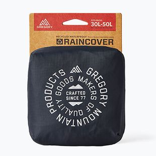 Gregory Raincover 30L-50L rucsac de acoperire negru 141348