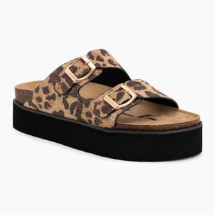 Papuci pentru femei O'Neill Sandy Platform Low leopard
