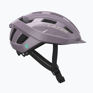 Cască de bicicletă Lazer Codax KinetiCore + net mulberry