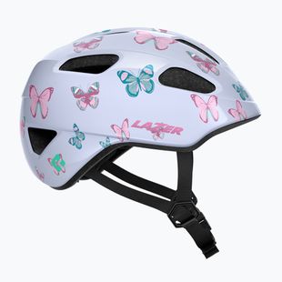 Cască de ciclism pentru copii Lazer Nutz 2.0 KinetiCore butterfly