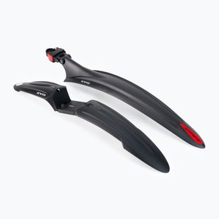 POLISPORT Cross Country Evo Set 24/26 Mtb negru MD biciclete cu apărători de noroi 8622100008
