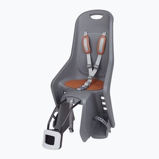 Scaun de bicicletă Polisport Bubbly Maxi Plus FF charcoal grey/brown