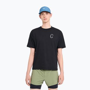 Tricou de alergare pentru bărbați Ciele Athletics NSP HV ''C" negru