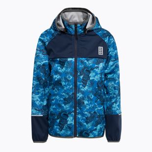 Geacă softshell pentru copii LEGO Lwstorm 203 bleumarin 11010647