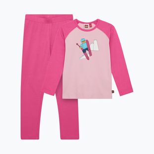 Set de lenjerie termoactivă pentru copii  LEGO Lwagan 804 pink