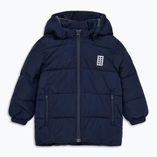 Geacă izolată pentru copii LEGO Lwjojo 703 dark navy