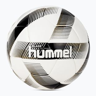 Hummel Blade Blade Pro Trainer FB fotbal alb / negru / aur dimensiune 5