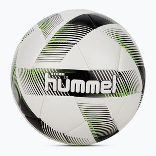 Hummel Storm 2.0 FB fotbal alb/negru/verde mărimea 4