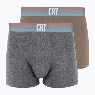 Boxeri pentru bărbați CR7 Fashion Trunk 2 perechi 570 multicolour