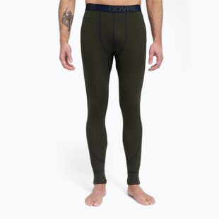 Colanți termoactivi pentru bărbați Dovre Active Wool Bottom khaki