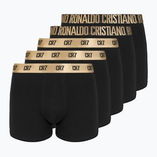 Boxeri pentru bărbați CR7 Basic Trunk 5 perechi 2321 black