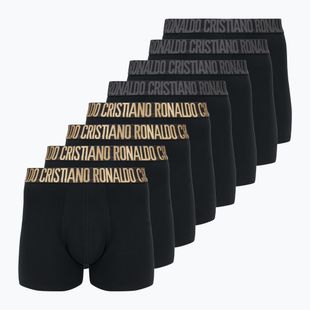 Boxeri pentru bărbați CR7 Basic Trunk 8 perechi black