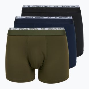 Boxeri pentru bărbați CR7 Basic Trunk 3 perechi multicolour