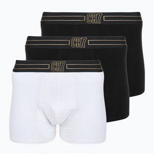 Boxeri pentru bărbați CR7 Basic Trunk 3 perechi multicolour