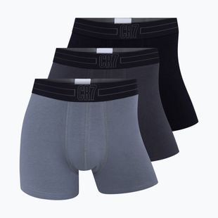 Boxeri pentru bărbați CR7 Basic Trunk 3 multicolour pairs