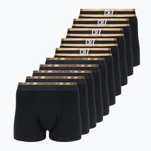 Boxeri pentru bărbați CR7 Basic Trunk 10 perechi black