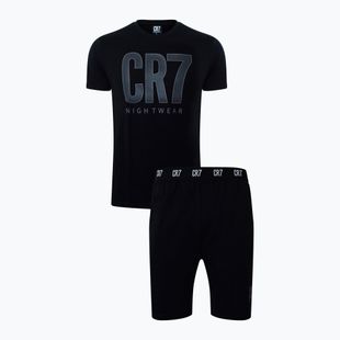 Pijama pentru bărbați CR7 Pyjama Short black