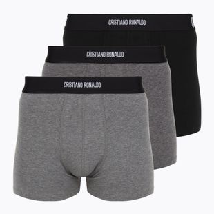 Boxeri pentru bărbați CR7 Basic Trunk 3 perechi multicolour