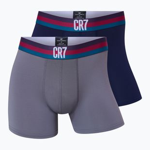 Boxeri pentru bărbați CR7 Fashion Trunk Micro 2 perechi 457 multicolour