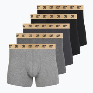 Boxeri pentru bărbați CR7 Basic Trunk 5 pack multicolour