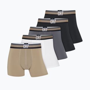 Boxeri pentru bărbați CR7 Fashion Trunk 5 pairs multicolour