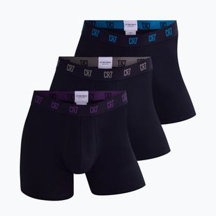 Boxeri pentru bărbați CR7 Basic Trunk 3 multicolour pairs