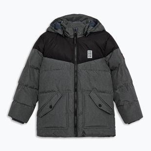 Geacă izolată pentru copii LEGO Lwjebel 733 dark grey melange