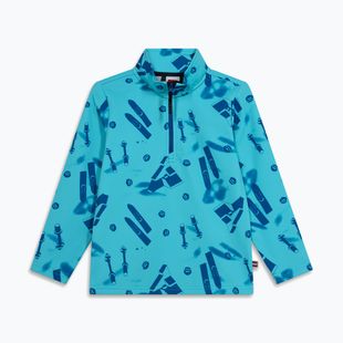 Bluză fleece pentru copii LEGO Lwsian 710 Fleece bright blue