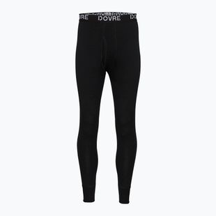 Colanți termoactivi pentru bărbați Dovre Wool Long Johns black