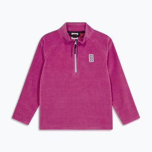 Bluză fleece pentru copii LEGO Lwsinclair 702 fuchsia