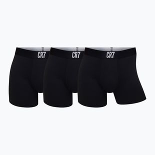 Boxeri pentru bărbați CR7 Trunk Airmesh 3 pack black