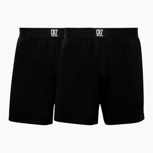 Boxeri pentru bărbați CR7 Trunk Modal 2 pack black