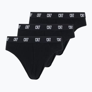 Boxeri pentru bărbați CR7 Basic Brief 3 perechi black