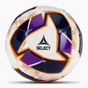 SELECT Classic v24 alb/purpuriu dimensiunea 5 de fotbal