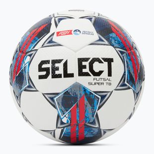 Minge de fotbal SELECT Futsal Super TB FIFA Fogo Ekstraklasa v24 white/red mărimea 4