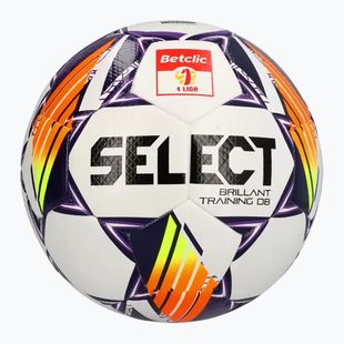 Minge de fotbal SELECT Brillant Training DB Betclic 1 Liga v24 white/purple