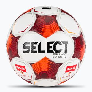Minge de fotbal SELECT Brillant Super FIFA Betclic 1 v25 white/red mărimea 5