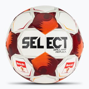 Minge de fotbal SELECT Brillant Replica Betclic v25 white/red mărimea 4